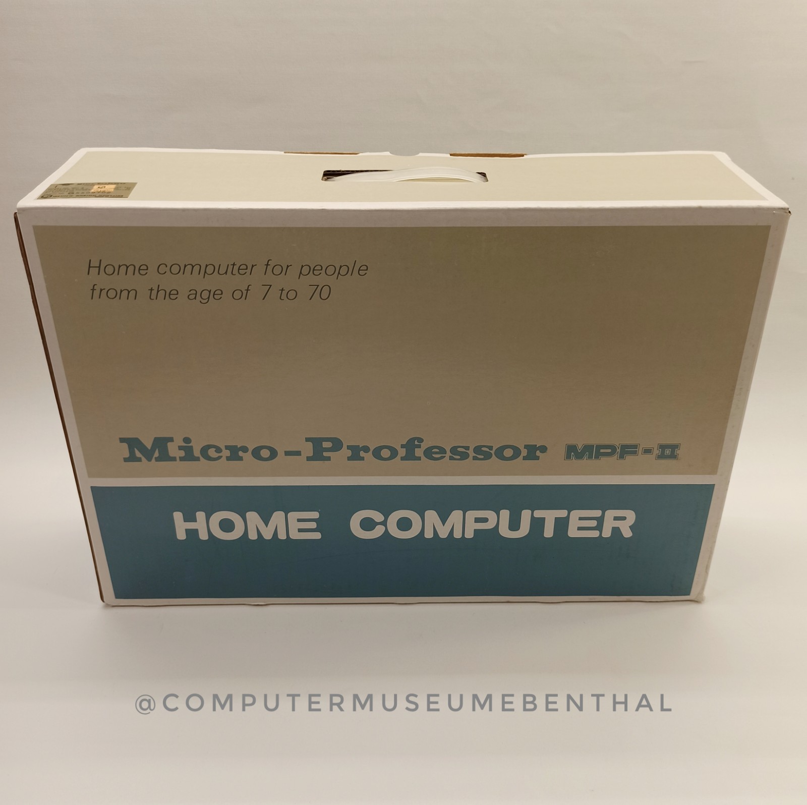 Micro Professor MPF-II, box