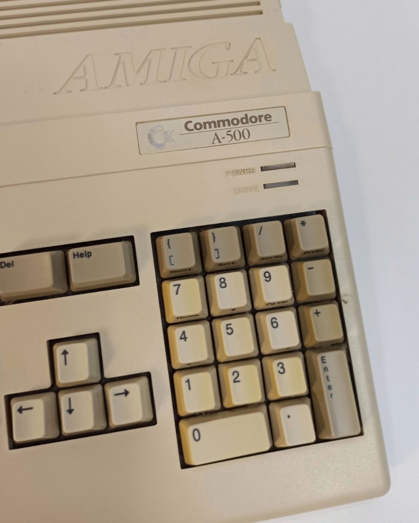 Amiga 500, Logo