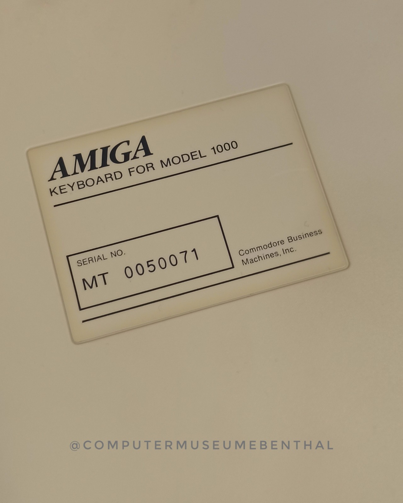 Commodore Amiga 1000