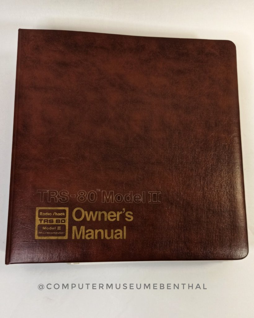 trs-80-model2 owners manual
