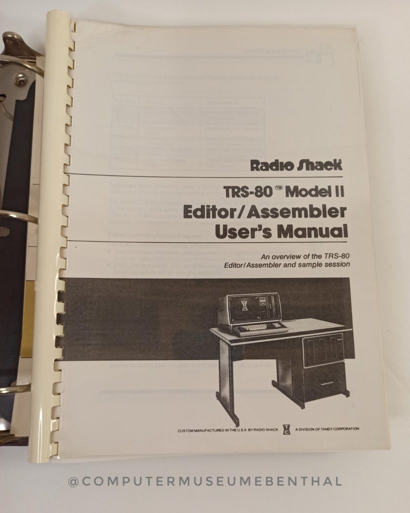 trs-80 model2 users’s manual