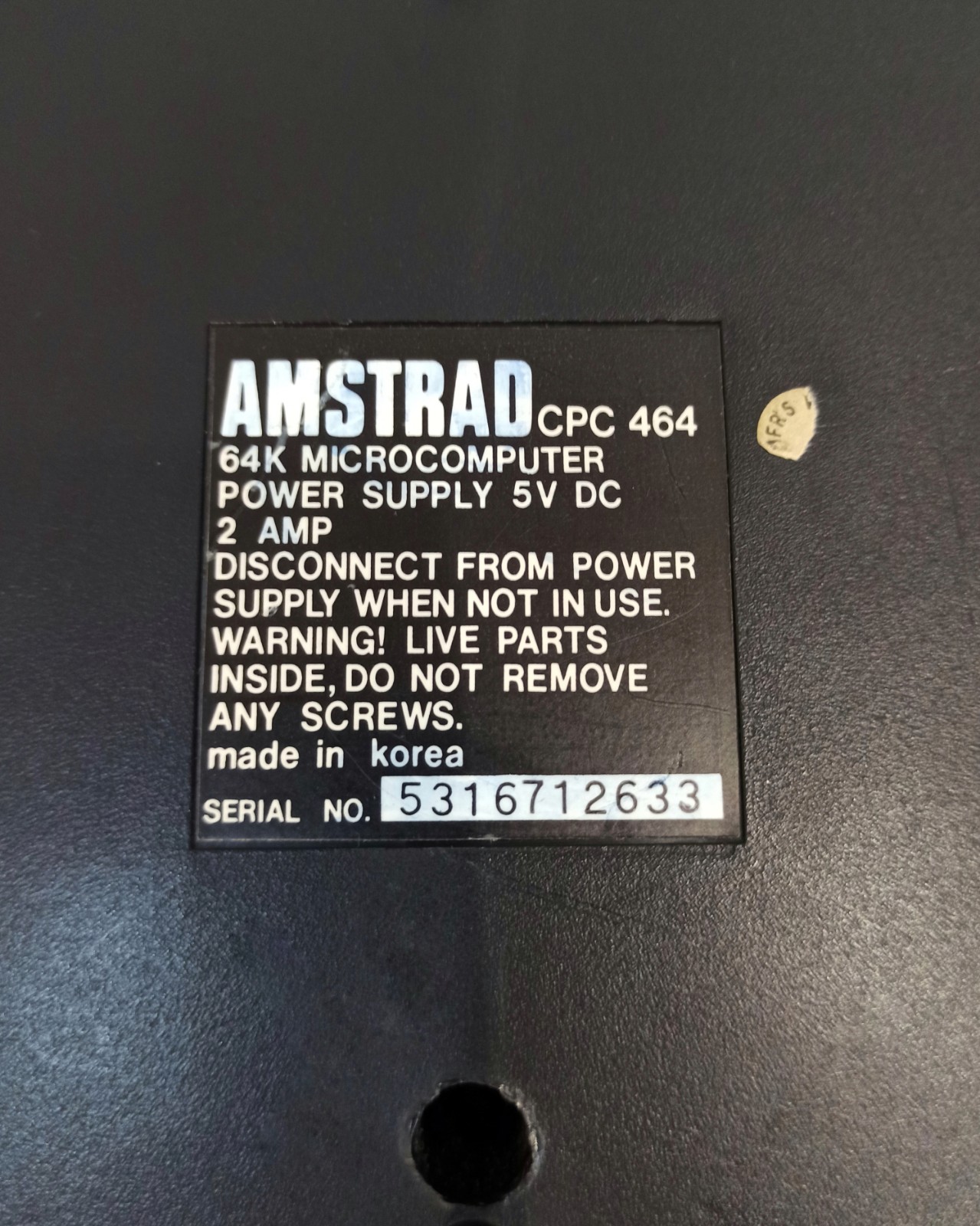 Amstrad CPC464