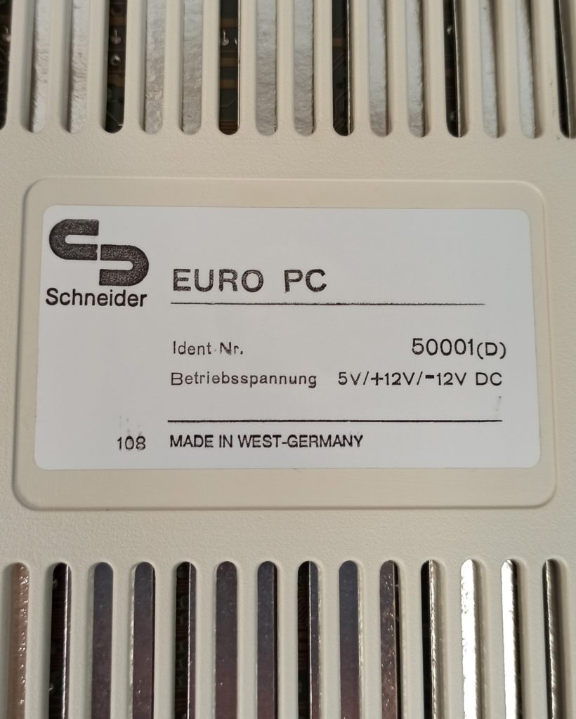 Schneider Euro PC