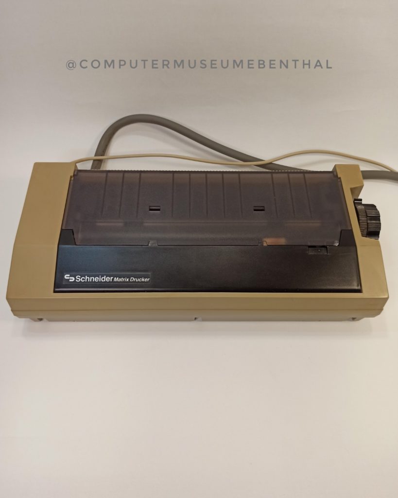 Amstrad Schneider PCW 8512, Matrixdrucker
