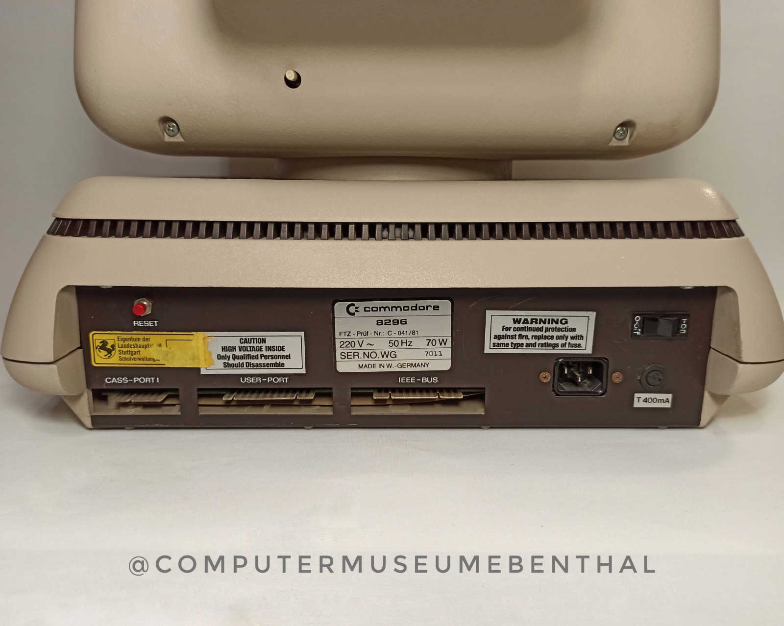 Commodore 8296